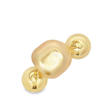 Pendant - Organic Pearl - Gold