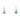 Short Earrings - Turquoise Crystal Maria Nicola