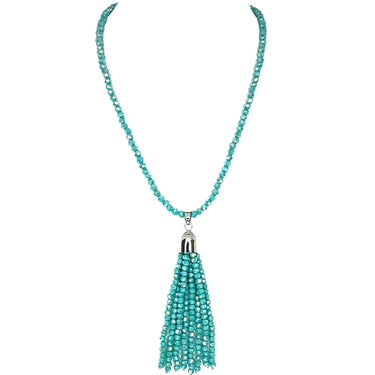 Tassel - Turquoise Crystal Seriously Romantic