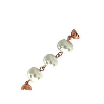 Feature Connector - TRIPLE Shell Pearl - cream