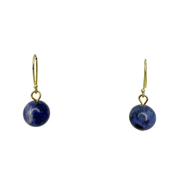 Short Earrings - Sodalite