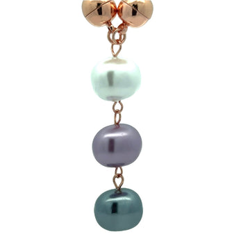 Hanging Pendant - Shell pearl - cream / lilac / grey