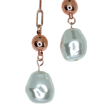 Lariat Ends - Large BAROQUE SHELL PEARL