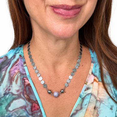 Pendant - Birthstone Pavé - June Maria Nicola