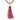 Tassel - Raspberry Crystal Seriously Romantic