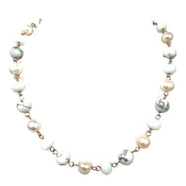 Link Necklace - White Seriously Romantic