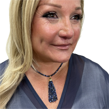 Tassel - Sodalite Seriously Romantic