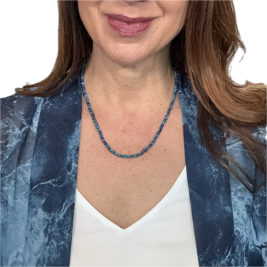 Medium Strand Necklace - AZURITE Maria Nicola