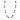 LONGER Link Necklace - Cream / Chocolate / Charcoal Seriously Romantic