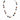 Link Necklace - Cream / Chocolate / Charcoal Seriously Romantic