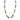 LONGER Link Necklace - Cream / Chocolate / Charcoal Seriously Romantic