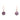 Short Earrings - Lepidolite Maria Nicola