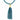 Tassel - Shell Pearl - STEEL BLUE Maria Nicola