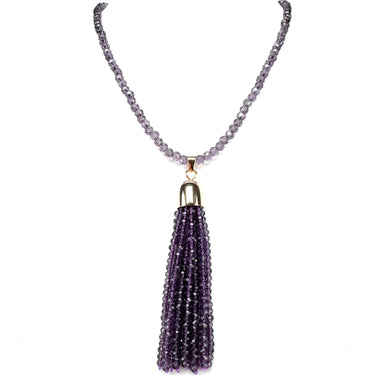 Tassel - GRAPE Crystal Seriously Romantic