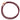 Medium Strand Necklace - Shell Pearl - Burgundy Maria Nicola