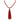 Tassel - RED Howlite Seriously Romantic