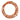 Long Strand Necklace - Orange Copper Crystal Seriously Romantic