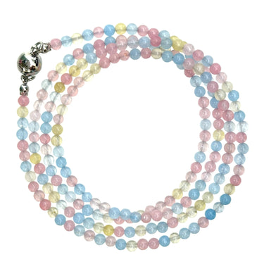 Long Strand Necklace - Morganite Seriously Romantic
