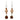 Long Earrings - Zebra Stone Maria Nicola