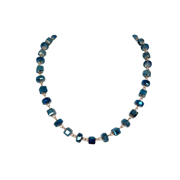 Link Necklace - Blue Shade