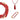 10 Way BUNDLE - RED HOWLITE (Includes 10 Way Necklace, Tassel & Mini Connectors) Maria Nicola