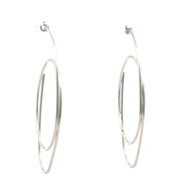 Earrings - Scribble Hoops