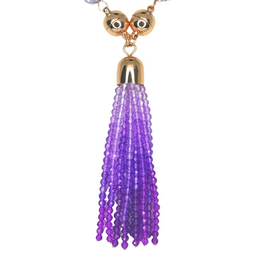 TASSEL PENDANT - OMBRE - PURPLE