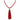 Tassel - RED Howlite Seriously Romantic