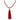 Tassel - RED Howlite Seriously Romantic