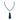 Tassel - Sapphire Crystal Seriously Romantic