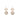 Earrings - STUDS - 8mm Pavé Maria Nicola