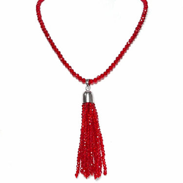 Tassel - Translucent Red Crystal Seriously Romantic