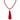 Tassel - Translucent Red Crystal Seriously Romantic