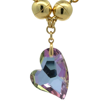 Pendant - Abstract Heart - Peacock