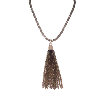 Tassel - Smokey Quartz