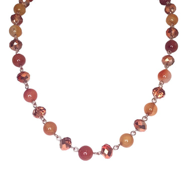 LONGER Link Necklace - Orange Seriously Romantic