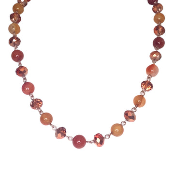 Link Necklace - Orange