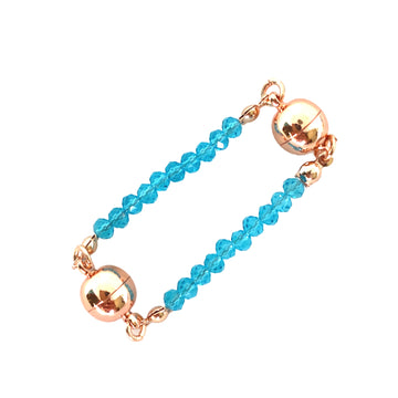 Mini Connectors - Sky Blue Crystal