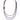 Pendant - Purple Organic Pearl Austrian Crystal