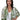 Kimono - Long - Green Palm Leaf Namaskar