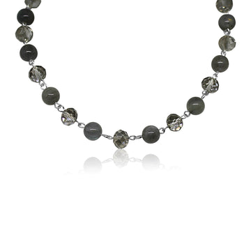 LONGER Link Necklace - Platinum