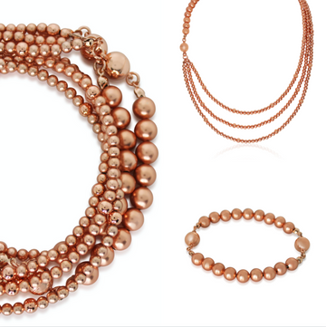 10 Way Necklace - Satin Rose Gold