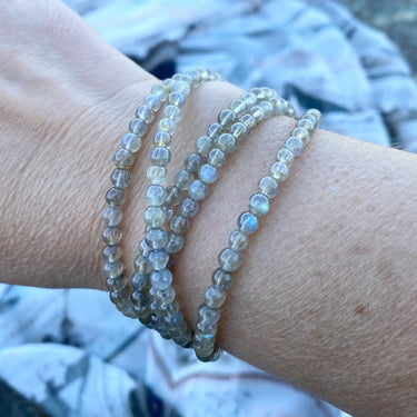 Long Strand Necklace - Labradorite Seriously Romantic
