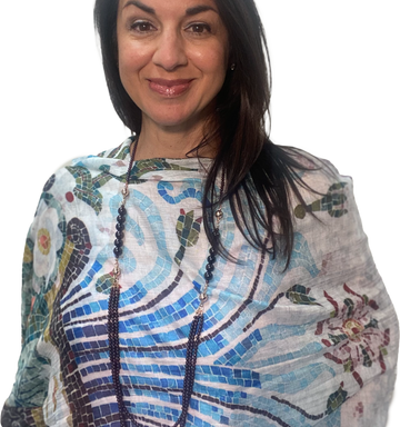 Scarf - Fine Wool  - Barcelona Art