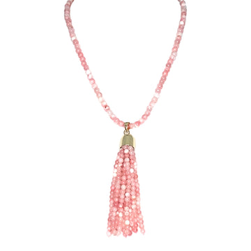 Tassel - Pink Agate
