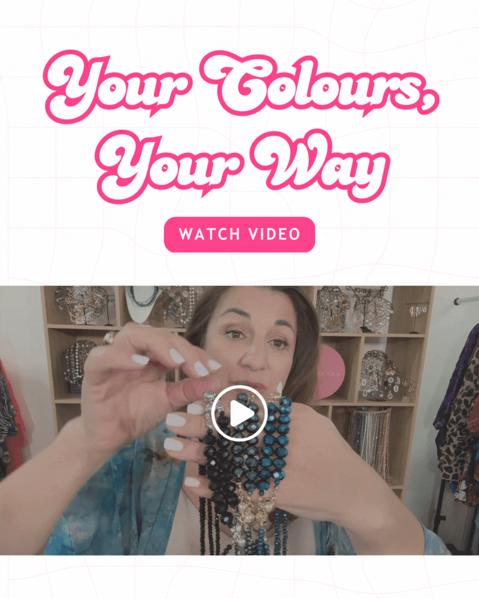 Style Secrets & Crystal Comparison: Black vs. Midnight vs. Sapphire 10- Way Necklaces™