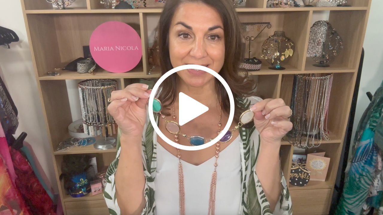 Last Chance : Stone Oval Pendants💫