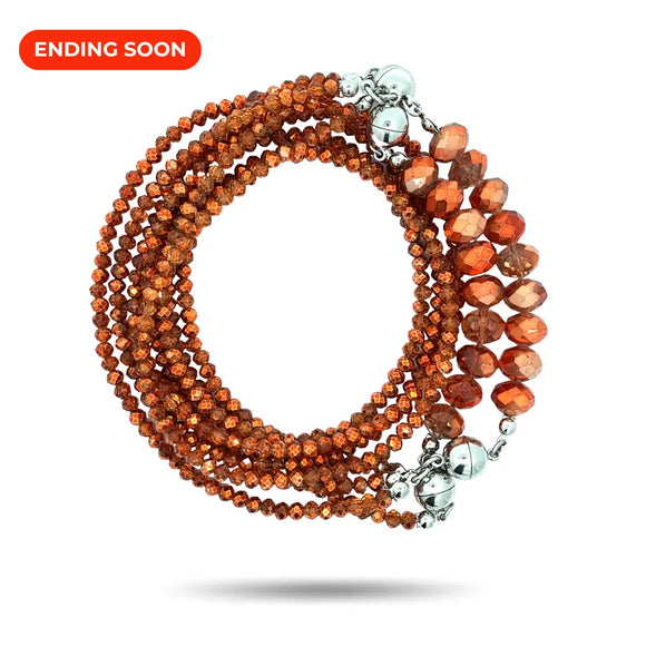 Orange-Copper-Crystal Maria Nicola