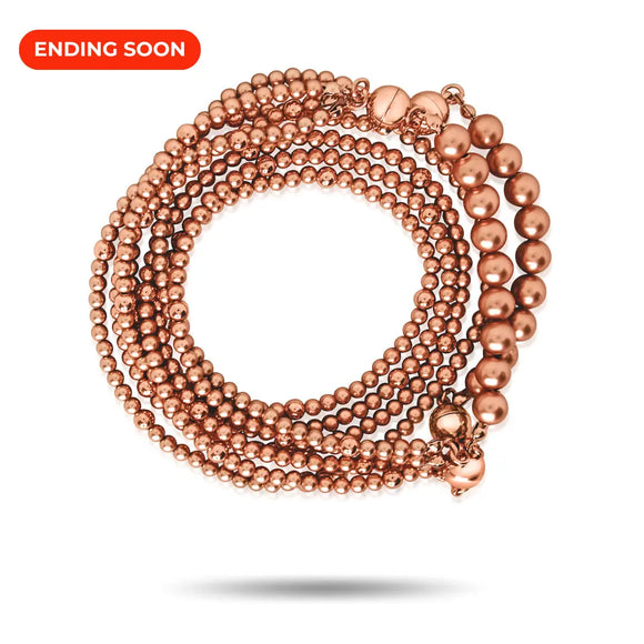Satin-Rose-Gold Maria Nicola
