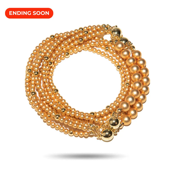 Satin-Yellow-Gold Maria Nicola